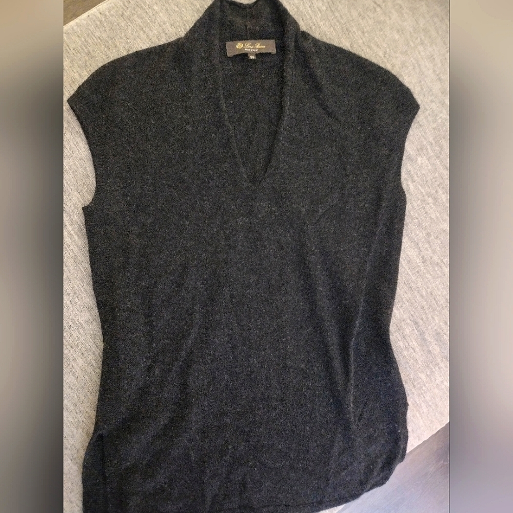 Loro Piana *made in Italy* Cashmere Vest Top - Grey size 36